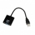 Adapter IBOX IAHV01 (HDMI M - D-Sub (VGA) F; 1m; kolor czarny)