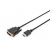 Kabel Assmann AK-330300-020-S (HDMI M - DVI-D M; 2m; kolor czarny)