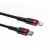 BASEUS KABEL USB-C DO LIGHTNING PD CATLKLF-91 CAFULE, 18W, 1M (CZARNO-CZERWONY)