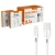 SOMOSTEL KABEL USB IPHONE 3.1A BIAŁY 3100MAH QUICK CHARGER QC 3.0 1M POWERLINE SMS-BT09 IPHONE