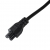 Kabel zasilający Akyga AK-NB-01A (Hybrydowa standardu C/E/F (CEE 7/7) - Euro 3-Pin / C5 / IEC 320 / IEC 320 C5 ; 1,5m; kolor czarny)