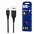 DENMEN KABEL USB MICRO 2.4A CZARNY 2M.OPLOT ABS/PVC D23V