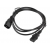 Kabel Lanberg CA-C13E-10CC-0018-BK (C14 / IEC C14 / IEC 320 C14 M - C13 F; 1,8m; kolor czarny)