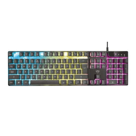 Klawiatura TRUST GXT835 AZOR GAMING KEYBOARD US