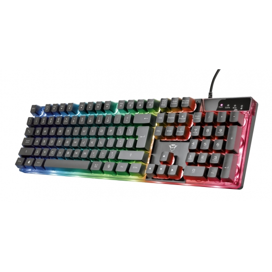 Klawiatura TRUST GXT835 AZOR GAMING KEYBOARD US