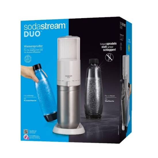 Ekspres SodaStream Duo biały , 2 butelki