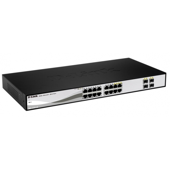 Switch D-Link DGS-1210-16/E (16x 10/100/1000Mbps)