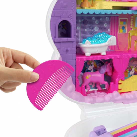 Polly Pocket Jednorożec Salon piękności Zestaw HKV51