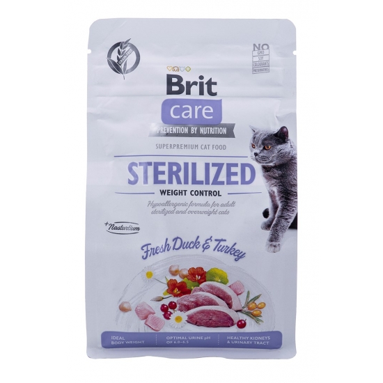 BRIT Care GF Sterilized Weight dla kota 400g