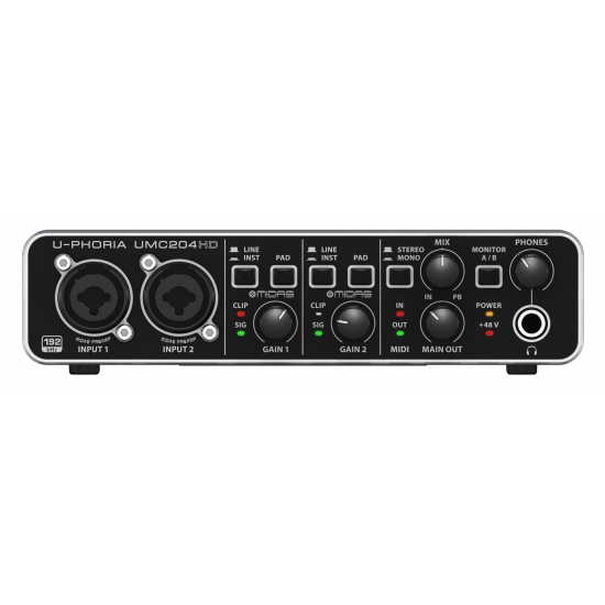 Behringer UMC204HD - Interfejs audio USB