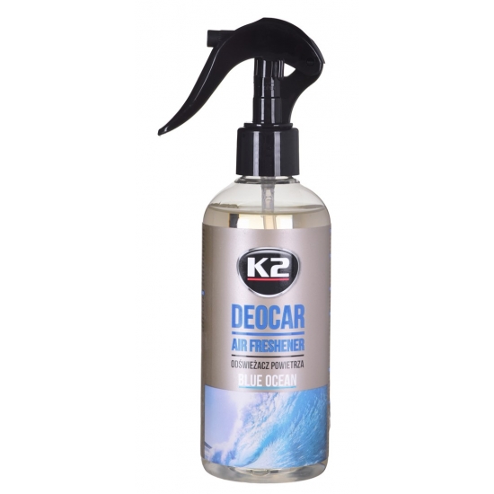 K2 DEOCAR BLUE OCEAN 250ML - odświeżacz powietrza