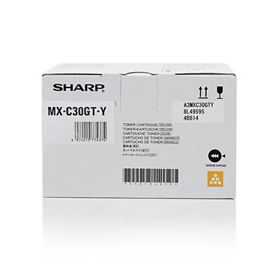 SHARP MXC30GTY - toner, żółty