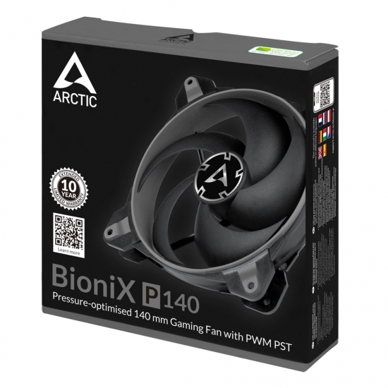 WENTYLATOR ARCTIC BioniX P140 (Grey) 140mm