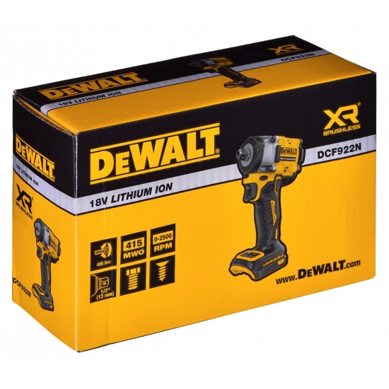 Klucz udarowy 18V DCF922N DEWALT