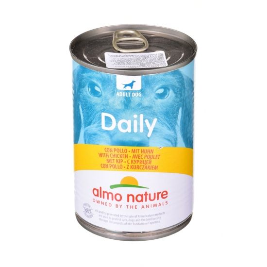 ALMO NATURE Daily Menu Dog Kurczak - puszka 400g