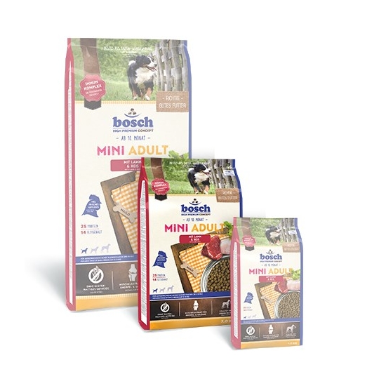 Bosch 06030 Adult Mini Lamb&Rice 3kg