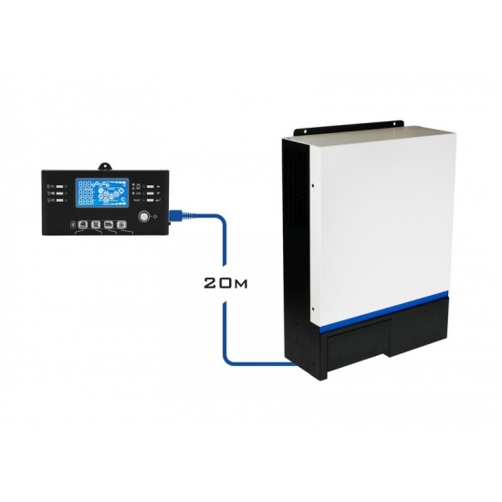 Hybrydowy zestaw solarny off-grid ESB-3kW + 6xPV Mono (kable 2x25m)