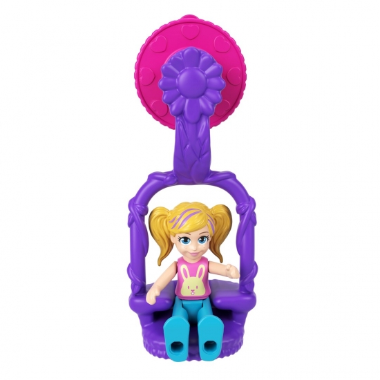 Polly Pocket Przygody zwierzątek Domek na drzewie HHJ06 MATTEL