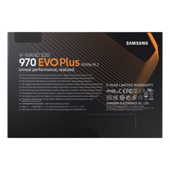 Dysk Samsung 970 EVO Plus MZ-V7S1T0BW (1 TB ; M.2; PCIe NVMe 3.0 x4)