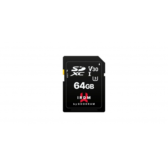 Karta mSDXC GOODRAM 64GB IRDM UHS I U3 A2 + adapter