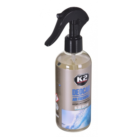 K2 DEOCAR BLUE OCEAN 250ML - odświeżacz powietrza