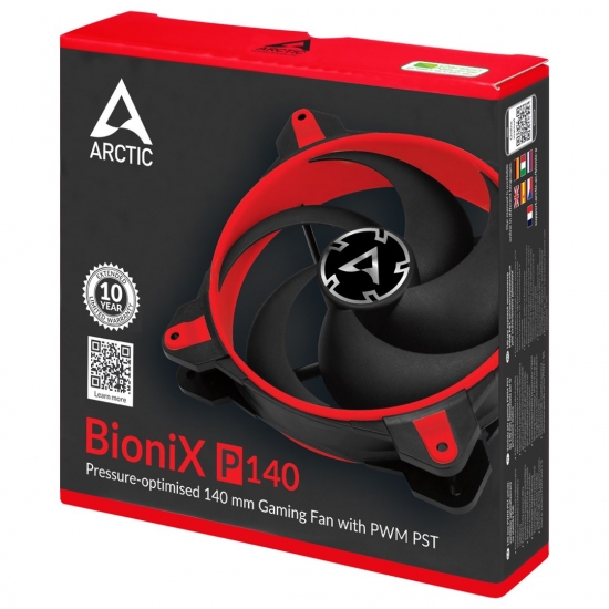 WENTYLATOR ARCTIC BIONIX P140 (RED) 140mm