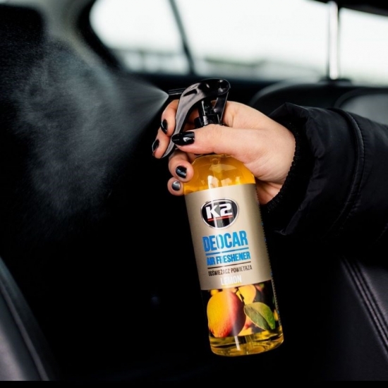 K2 DEOCAR LEMON 250ML - odświeżacz powietrza