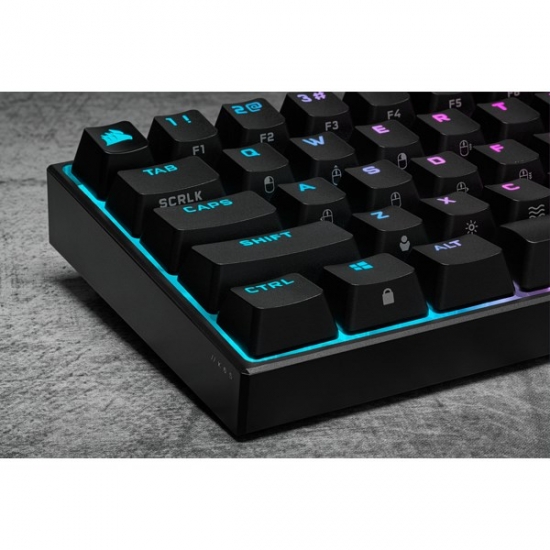 Klawiatura Corsair K65 Mini CHERRY MX SPEED RGB Black