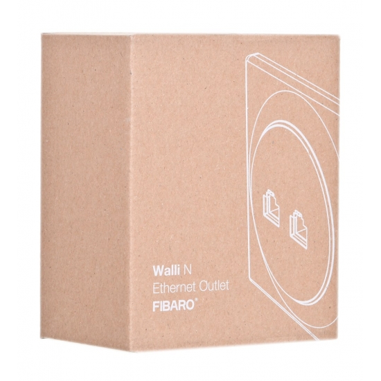 FIBARO Gniazdko Walli N Ethernet Outlet FGWEEU-021