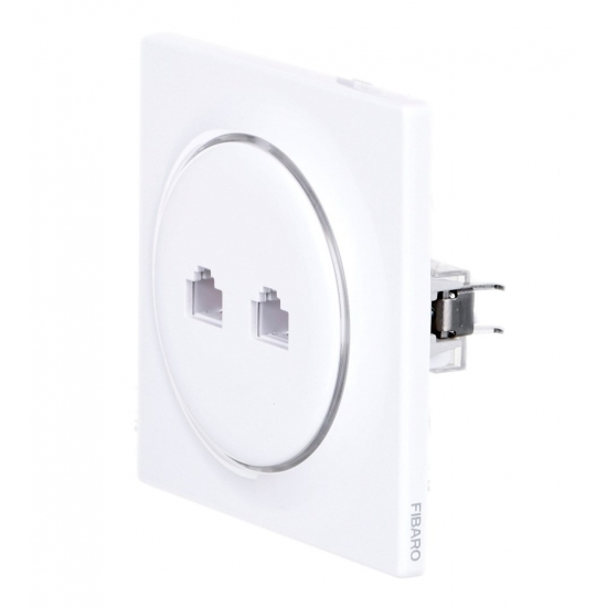 FIBARO Gniazdko Walli N Ethernet Outlet FGWEEU-021