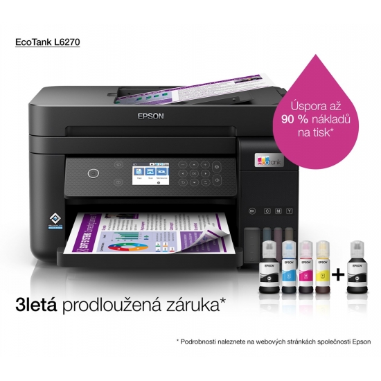 Urządzenie wielofunkcyjne 3w1 Epson EcoTank L6270