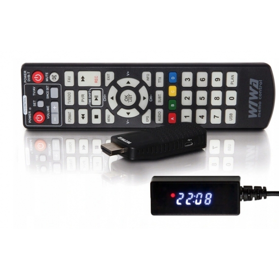 WIWA TUNER DVB-T/T2 H.265 MINI LED