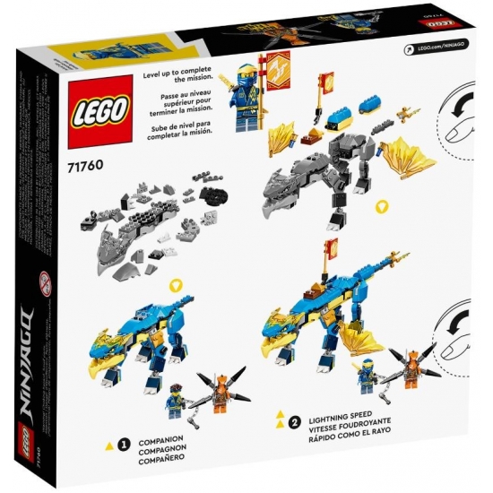 LEGO Ninjago 71760 Smok gromu Jaya EVO