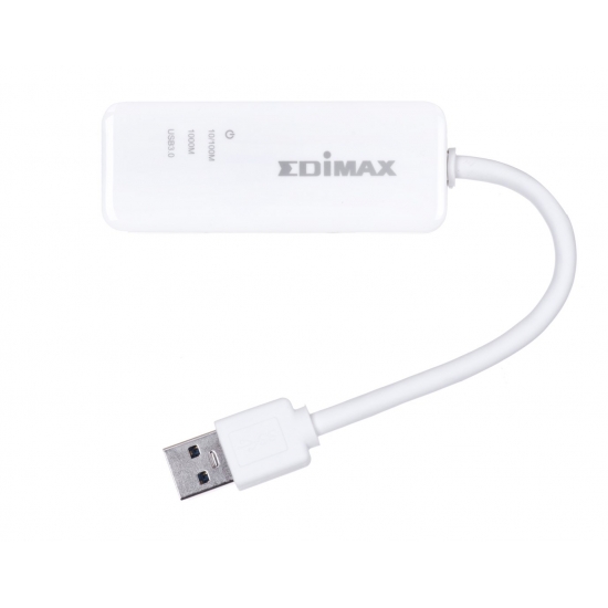 Karta sieciowa EDIMAX EU-4306 (RJ-45, USB 3.0; 1x 10/100/1000Mbps)