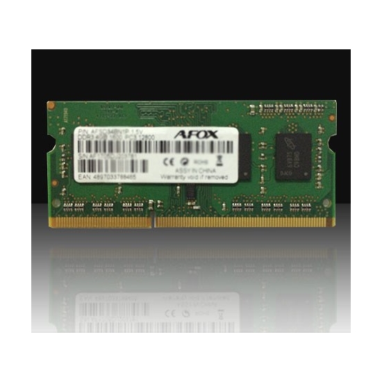 AFOX SO-DIMM DDR3 8G 1600MHZ LV 1,35V AFSD38BK1L