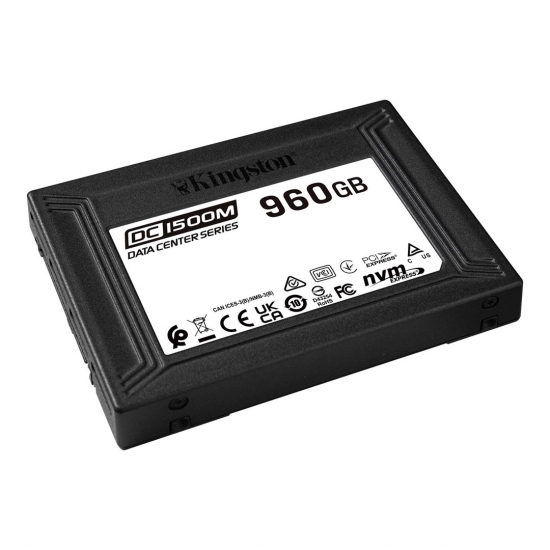 Dysk SSD Kingston DC1500M 960GB U.2 NVM SEDC1500M/960G (DWPD 1)