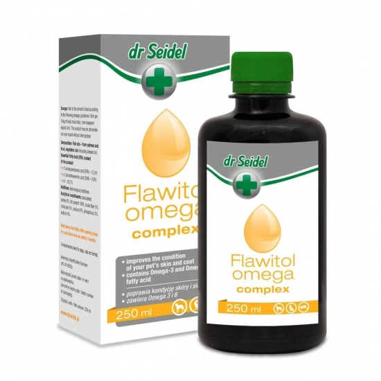 Flawitol Omega Complex- Olej Rybny na Piękną Skórę 250ml