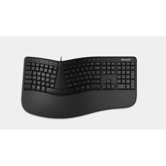 Klawiatura Microsoft Ergonomic Keyboard for Business Win32 USB Port English International Poland/Romania 1 License For Business