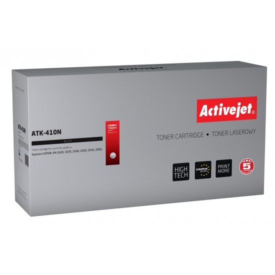 Toner Activejet ATK-410N (zamiennik Kyocera TK-410; Supreme; 15000 stron; czarny)