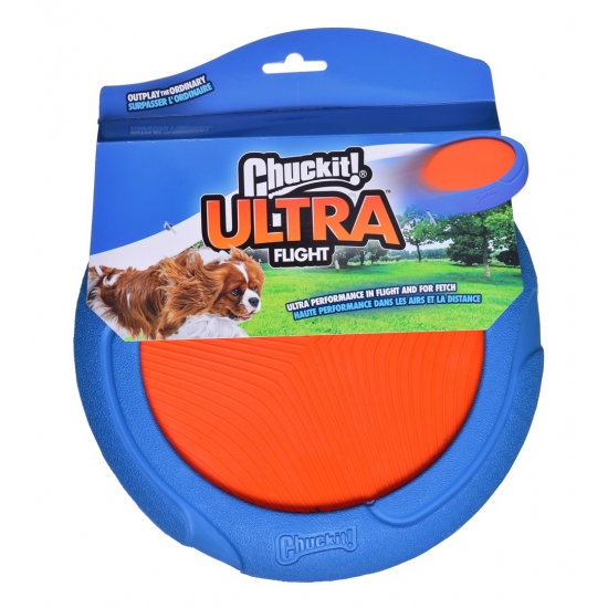 ChuckIt UltraFlight, frisbee dla psa 23cm