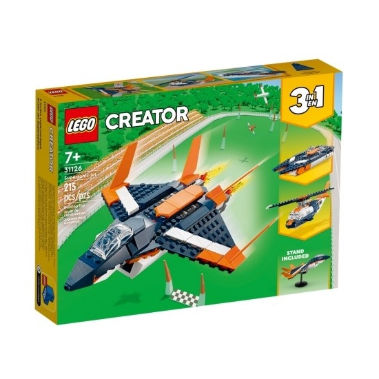 LEGO Creator 31126 Odrzutowiec naddźwiękowy