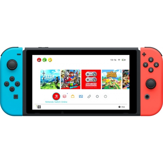 NINTENDO SWITCH + JOY-CON RED&BLUE