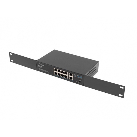 LANBERG SWITCH POE+ RACK 10