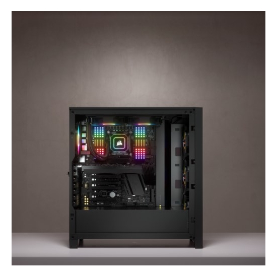 CORSAIR iCUE 4000X RGBTG Mid Tower BLACK