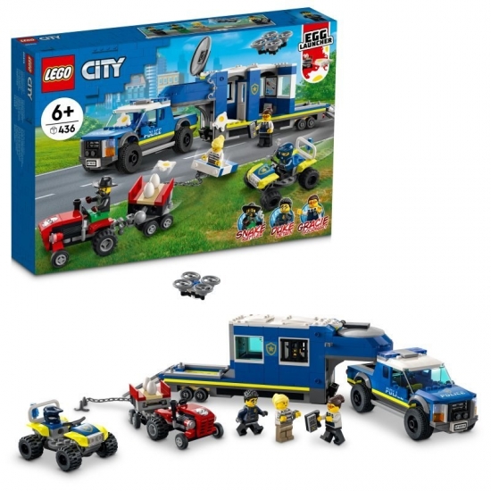 LEGO City 60315 Mobilne centrum dowodzenia policji