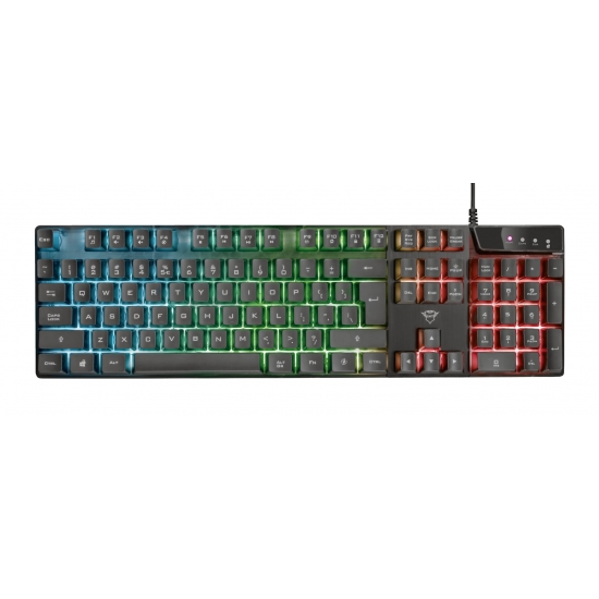 Klawiatura TRUST GXT835 AZOR GAMING KEYBOARD US