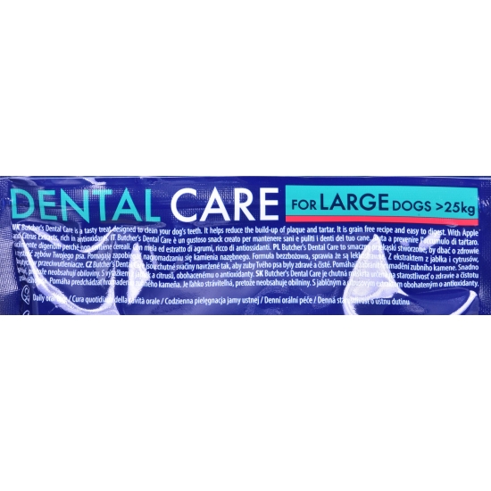 BUTCHER'S Dental Care for large dogs - przysmak dentystyczny dla psów dużych - 270g