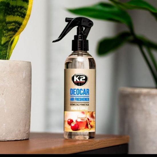 K2 DEOCAR HONEY APPLE 250ML - odświeżacz powietrza