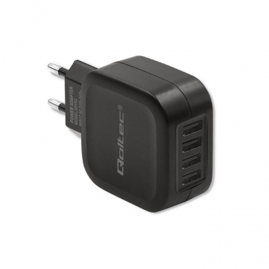 Ładowarka sieciowa Qoltec 50192 (4800 mA; 24W; USB)