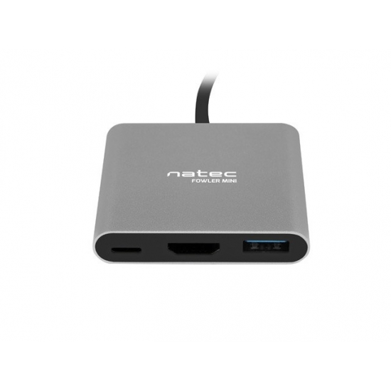 NATEC MULTI PORT FOWLER MINI (USB-C PD, USB 3.0, HDMI 4K) NMP-1607